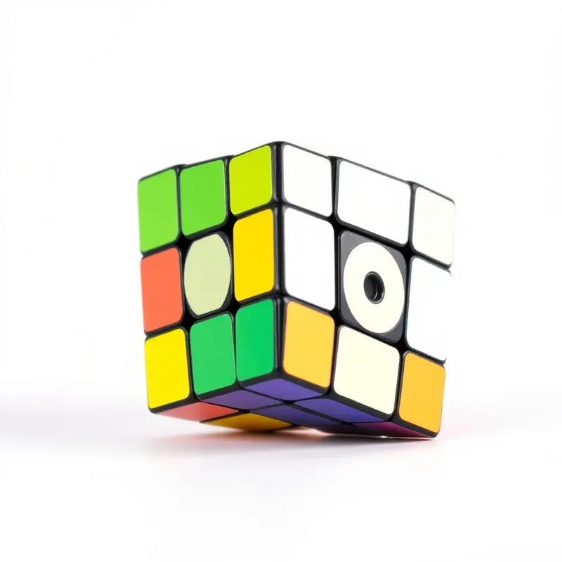 3x3 Stickerless Magic Puzzle Cube